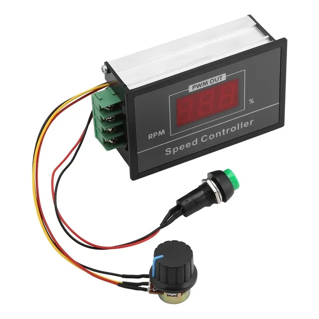 A Controlador De Velocidad Dc 6-60v 12v 24v 36v 48v 30a Pwm