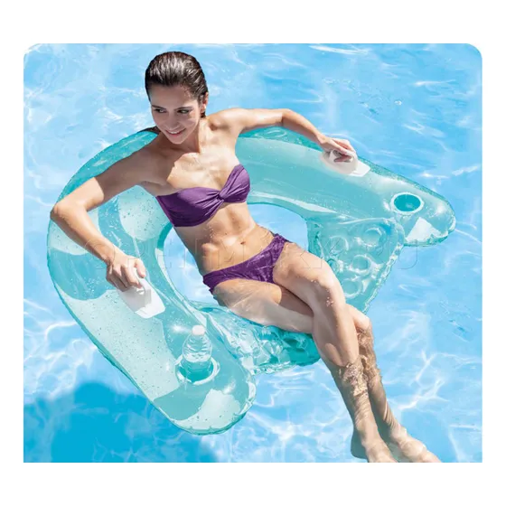 Flotador Inflable Silla Con Porta Vasos Piscina Playa