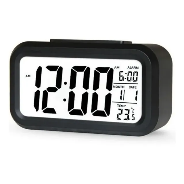 Reloj Despertador Pantalla Led Fecha Temperatura Alarma