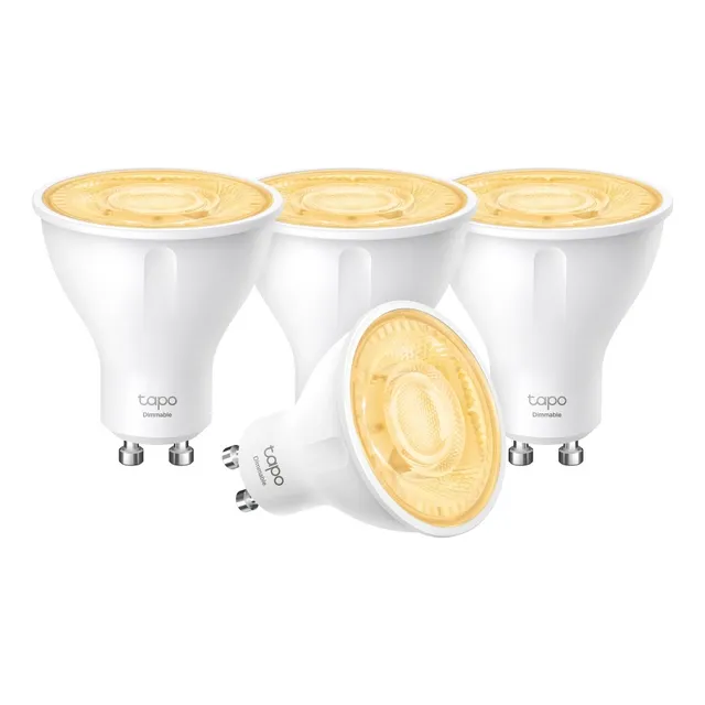 Tapo L610 Bombilla Dicroico Led Blanca Gu10 Wi-fi 4 Pack