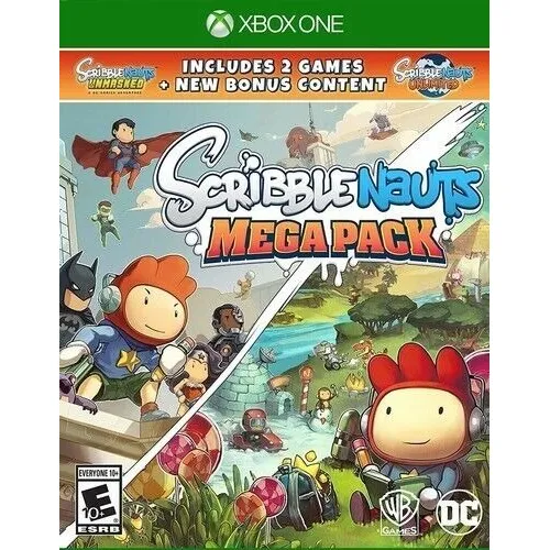 Scribblemauts Unmasked/unlimited Mega Pack Includes 2 Games