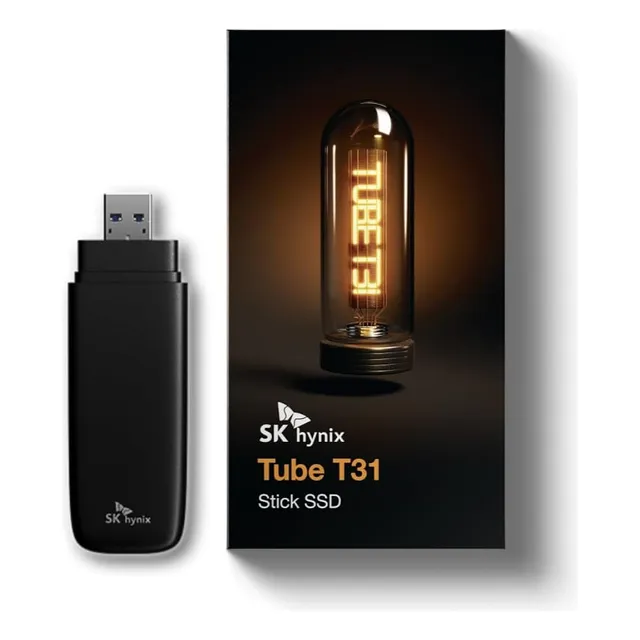 Stick Ssd Externo Sk Hynix Tube T31 1tb Usb-a 3.2 Gen2 Color Negro
