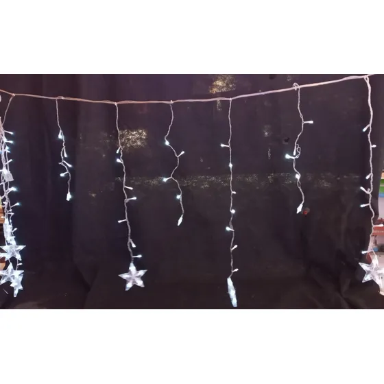 Lluvia Cascada Chorro 150 Led Con Estrellas 3 Metros 