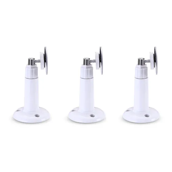 Set 3 Soportes Cámara De Seguridad Para Montaje Pared 