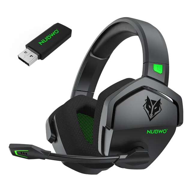 Auriculares Para Juegos Nubwo G06 Dual Wireless Con Micrófon