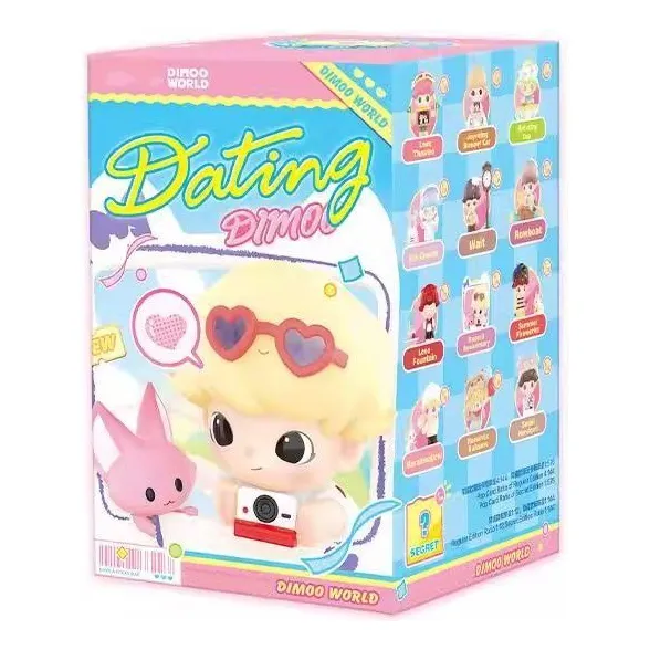 ` Juguetes Coleccionables De Pvc De La Serie Dimoo Dating