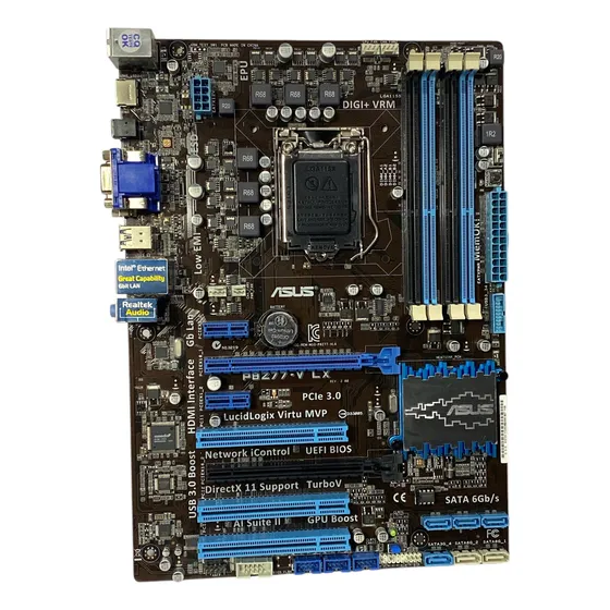 Placa Gamer Asus Z77 1155 I3 I5 I7 Xeon 2a/3a Ger. 32gb Ddr3