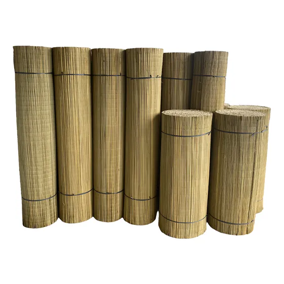 Rollo Junco Esterilla Cerco Balcon 1.00 X 3.00 Metros Amarillo