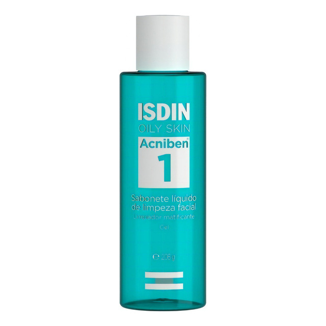 Isdin Acniben Sabonete LĂquido Facial Antioleosidade Em Gel 208g Isdin Acniben Sabonete LĂquido Facial Antioleosidade Em Gel 208g