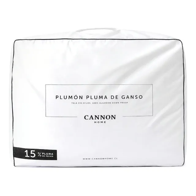 Plumon Cannon 15% Pluma Ganso 2 Plaza