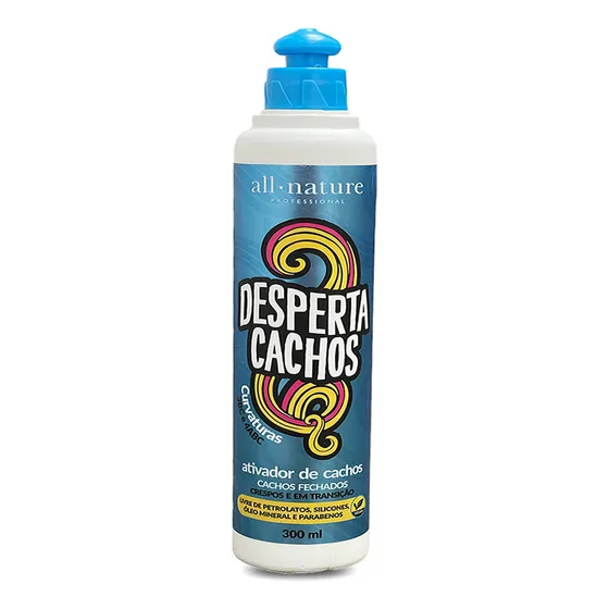 Ativador De Cachos All Nature 300ml Desperta Cachos