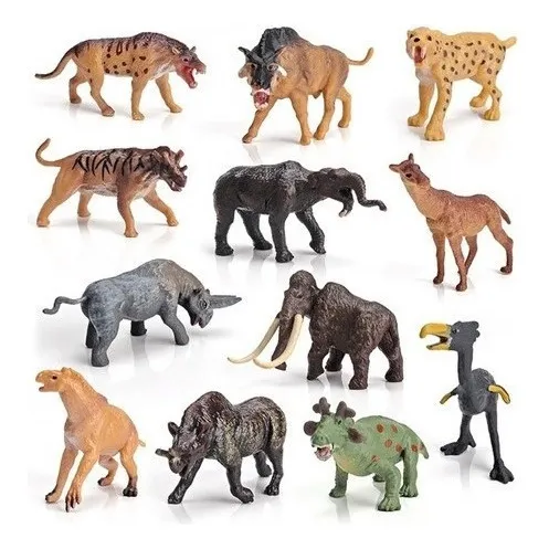 Modelo De Animal Pré-histórico Selvagem De Simulação Antiga