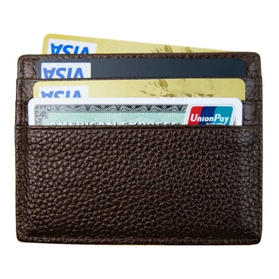 Billetera De Hombre Caballero Ultra Delgada Menor Espacio ®