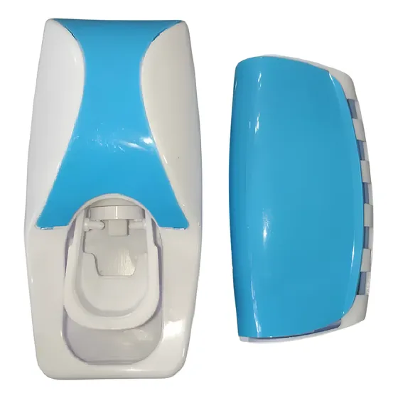 Porta Cepillo Con Dispensador Crema Dental Baño Decorativo