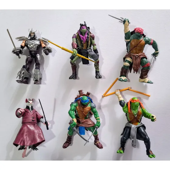 Tortuga Ninja Playmates 2014 Combat Warrior Aprieta Piernas