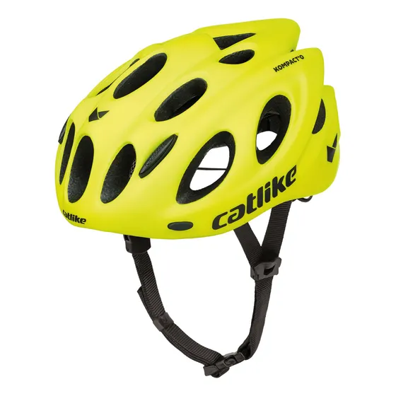 Casco Ciclismo Bicicleta Proteccion Catlike Kompact Amarillo Talle Md 55-58cm