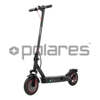 Polares Z20pro Patinete Elétrico Premium 500w Pneu Aderente Velocidade Máxima 32km/h Motorizado Até 30km De Autonomia Polares Cor Preto Slin