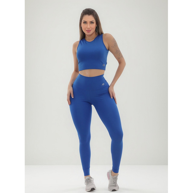 Conjunto Blackout Zero Transparência Legging E Cropped Conjunto Blackout Zero Transparência Legging E Cropped