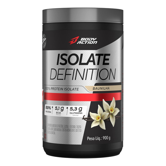Suplemento De Proteína 27g Por Dose Isolate Definition 900g Sabor Baunilha Suplemento De Proteína 27g Por Dose Isolate Definition 900g Sabor Baunilha