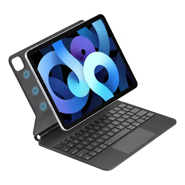 Magic Keyboard Para iPad Pro 11´ M4 2024 Inglés Wiwu