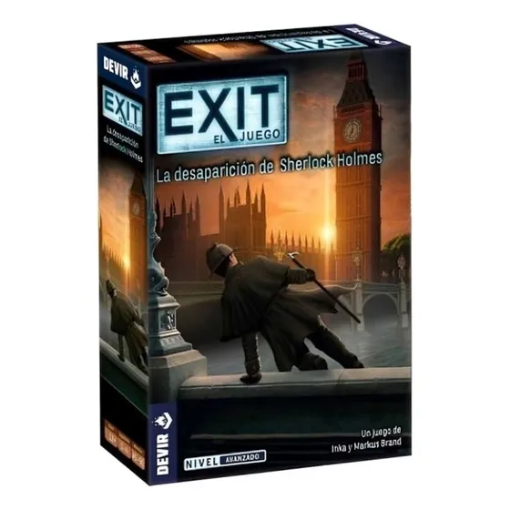 Exit 23 La Desaparición De Sherlock Juego De Mesa - Devir