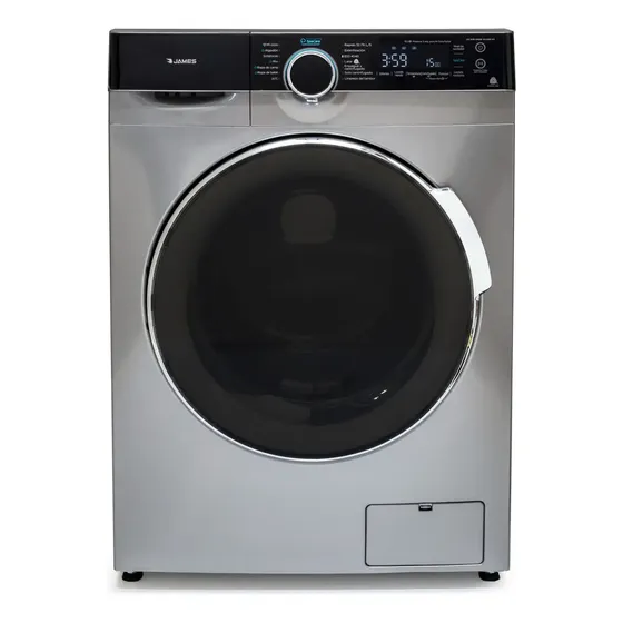Lavarropas James Lr1016 Inox 10,5kg Inverter Economico | Cuotas sin interés