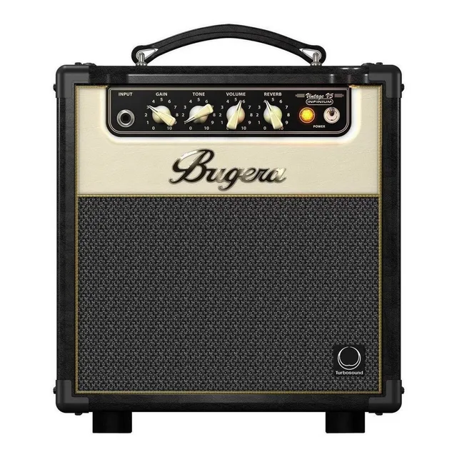 Amplificador Bugera Infinium V5 Valvular para guitarra de 5W color negro 127V