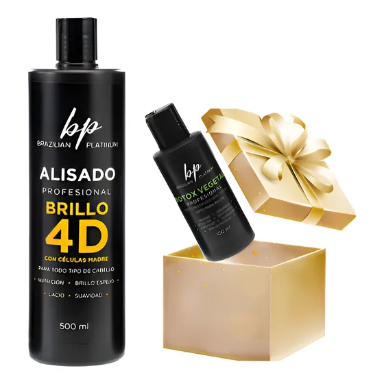 Alisado Cacao Intenso 4d - 500ml + Botox