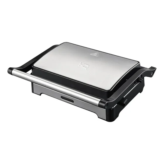 Sanduicheira E Mini Grill Hq 180º 1000w Inx Hq-sg002 127v