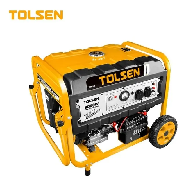 Planta Generador De Gasolina De 8000w Industrial