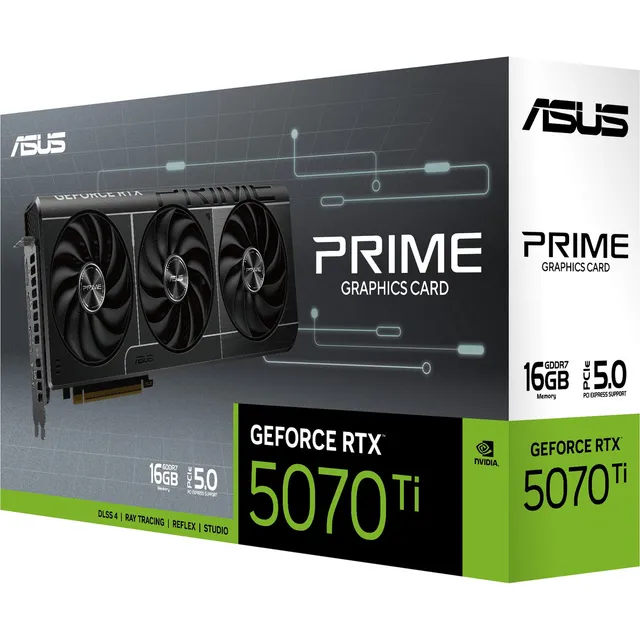Placa De Video Asus Rtx 5070 Ti 16gb Prime Ddr6 Nvidia