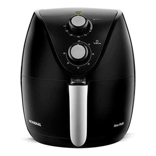 Fritadeira Sem Ăleo Mondial New Pratic Af-31 3,5l 220v Preta Fritadeira Sem Ăleo Mondial New Pratic Af-31 3,5l 220v Preta