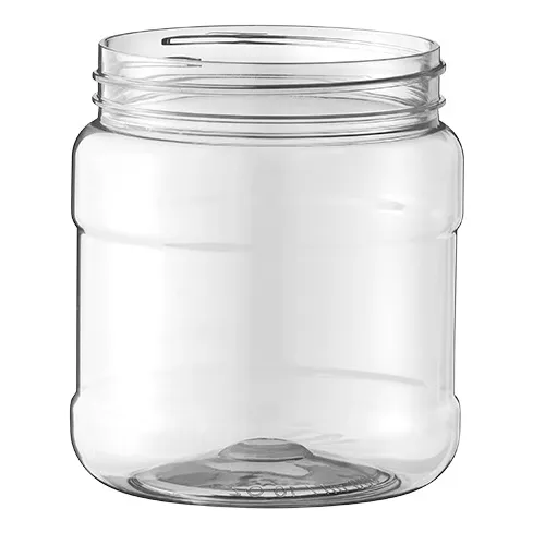 Frasco Tarro Plastico Redondo De 300ml X 96 Und