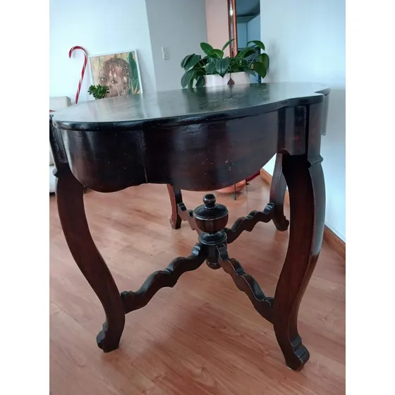 Mesa Clásica De Madera Antigua 120 Años