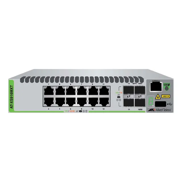 Switch Allied Telesis Xs916mxt 12xgt 4sfp+ (ds)