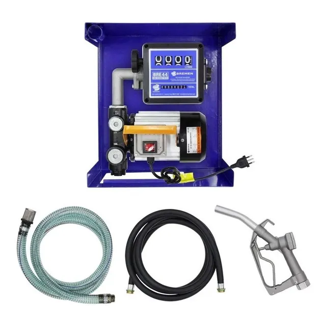 Kit Bomba De Abastecimento P/ Óleo Diesel 220v 60 Lts Bremen