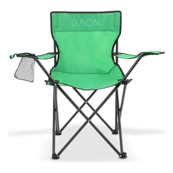 Silla Para Acampar Playa Y Pesca Plegable Portatil Gaon