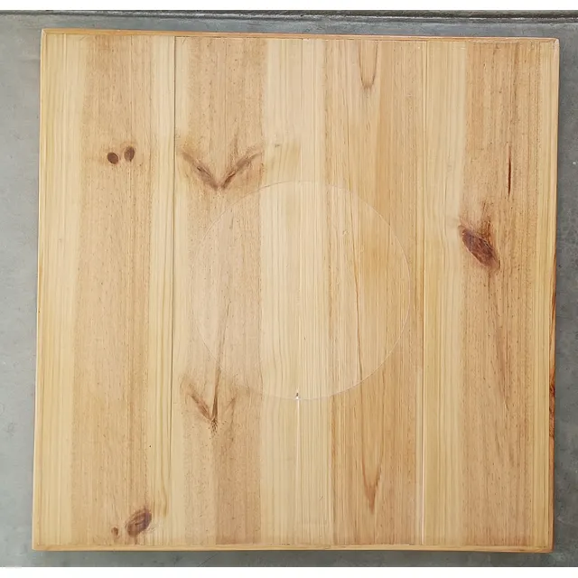 Tope De Mesa De Madera De Pino, Para Luncheria, Retaurante