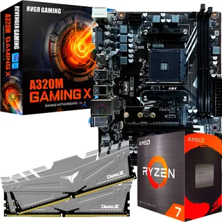 Kit Placa Mae Ryzen 7 1800x | Mercado Livre