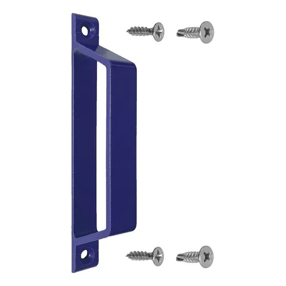Manija Puerta Aluminio Multiuso Color Azul Marino Para