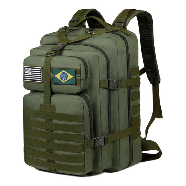 Mochila Tática Impermeável Militar Reforçada Grande 50litros Mochila Tática Impermeável Militar Reforçada Grande 50litros