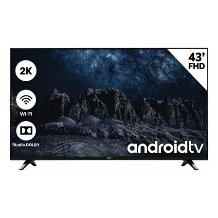 Pantalla Smart Tv Dled 43 Fhd Hdmi Wifi Android Tv 2k