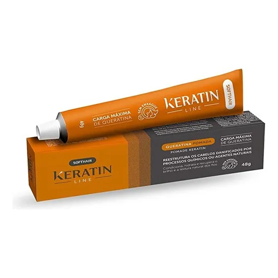 Recarga Máxima De Keratina.  Keratin Line Softhair Brasil