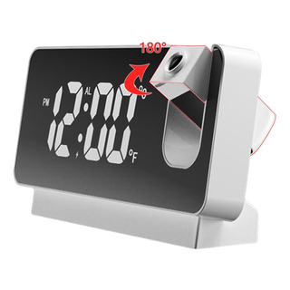 Despertador Con Proyección Reloj Con Proyector 180 Para Dorm Despertador Con Proyección Reloj Con Proyector 180 Para Dorm