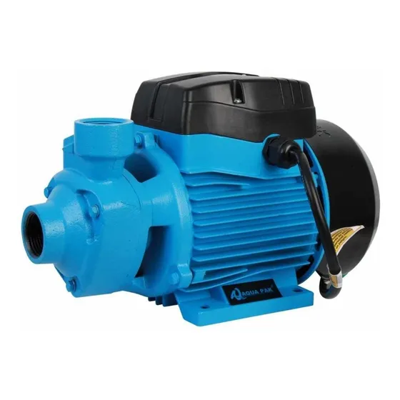 Bomba Periferica Aquapak 1hp 120 Volts Serie Ap-10xb-1127 Color Azul Fase Eléctrica Monofásica Frecuencia 60hz