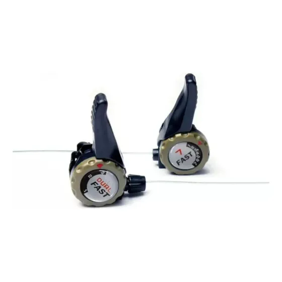 Manijas De Cambio Shifters Bicicleta Mtb Fast Ty22 21 Velocidades Indexada Punto A Punto Compatible Con Shimano Cables Incluidos