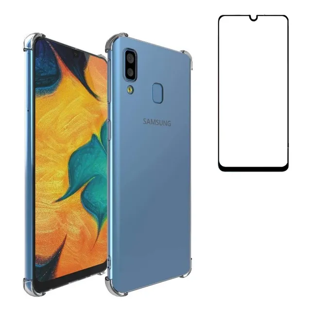 Carcasa Anti Golpes Para Samsung Galaxy + Protector Pantalla