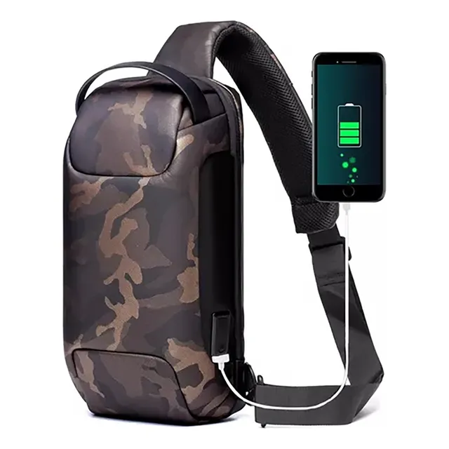Bolso Antirrobo Riñonera Con Candado Impermeable + Usb