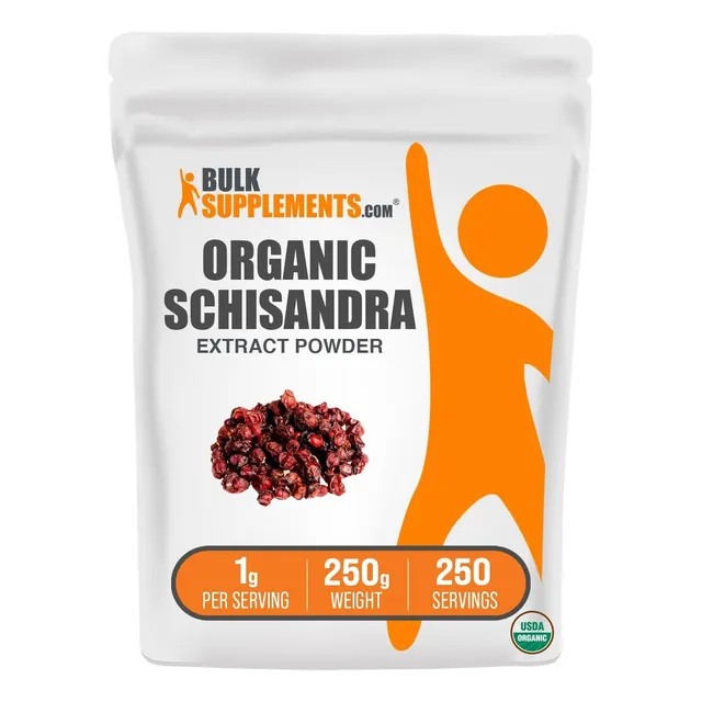 Polvo De Extracto De Schisandra Orgánico - Suplemento De Sch