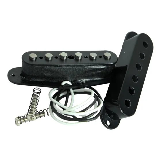 Captador Custom 1962 Preto Malagoli 01-083  Alnico 5 Polos